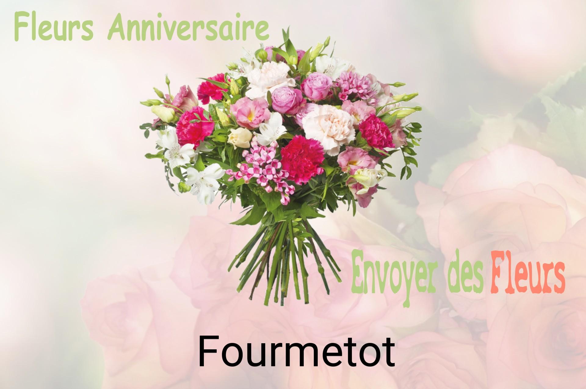 Bouquet de fleurs d’anniversaire livré à Fourmetot